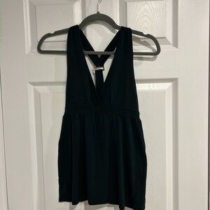 Talula Black knit halter tank